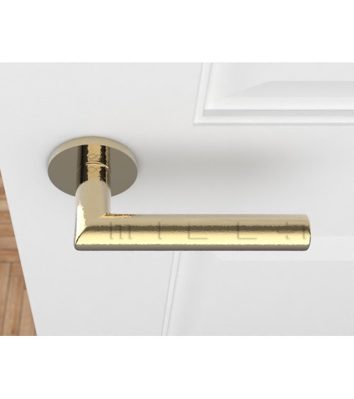 Puxador de Porta ouro polido Line Ronda Ronde - puxador design