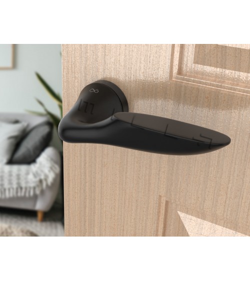 Puxador de porta preto DOUCE puxador design