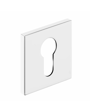 Roseta de porta clássica CO quadrada PZ - ferragem design