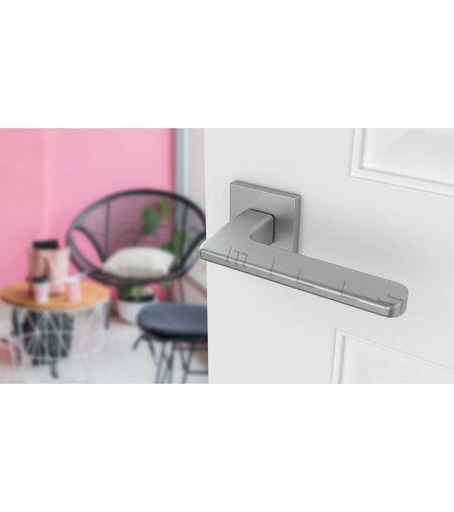 Puxador de porta em placa retangular YUKA puxador design cor 2