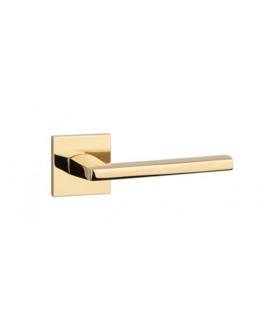 Puxador de porta em placa quadrada PYROLA ferragens design
