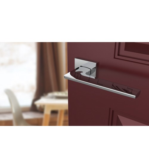 Puxador de porta em zamak LUNARIA puxador design cor 2