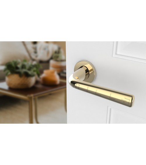 Puxador de porta em zamak TULIPA puxador design cor 2