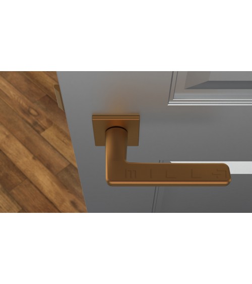 Puxador de porta em zamak SETIA ferragens design cor 3