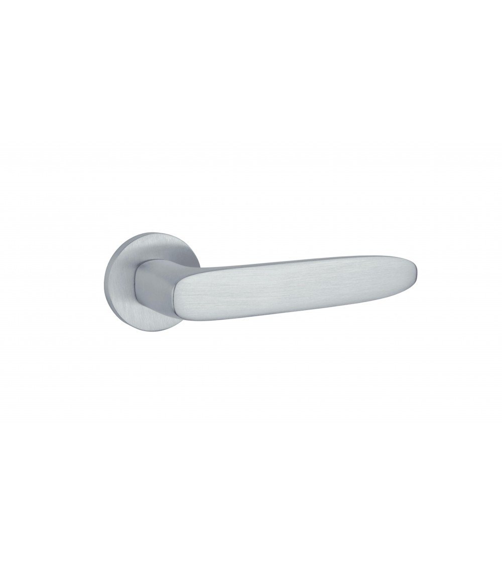 Puxador de porta em zamak ROSA design cor 1
