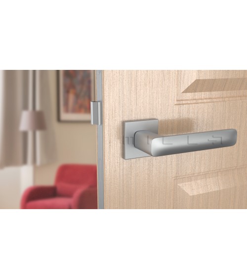 Puxador de porta em zamak STELLA ferragens design cor 1