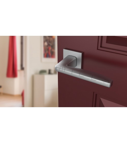 Puxador de porta em zamak ERBA puxador design cor 2