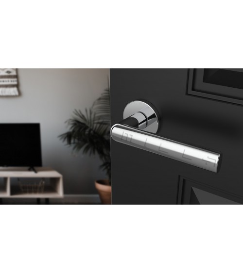 Puxador de porta em zamak SILENA design cor 1