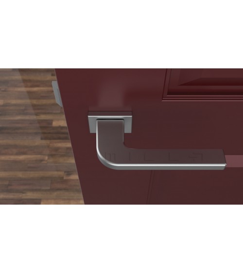 Puxador de porta em zamak ISMENA design