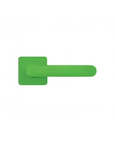Puxador de porta na cor Verde Limão pôr do sol - Moon One Carré - puxador design