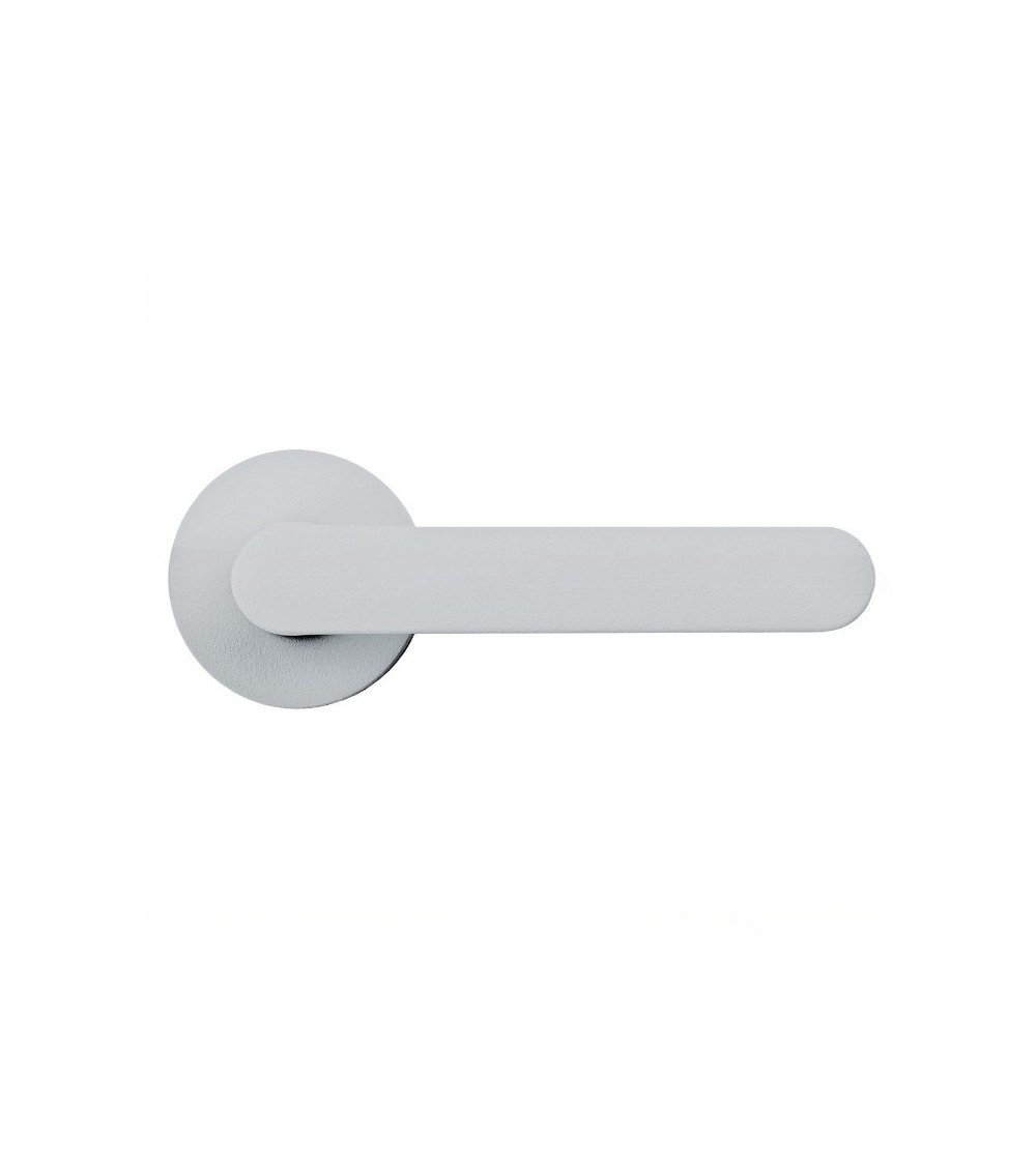 Puxador de porta na cor branca - Moon One Ronde - puxador design