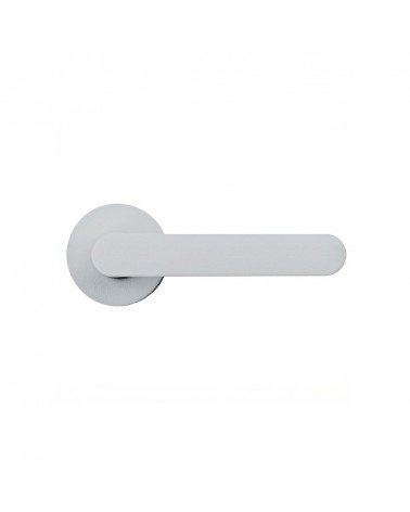 Puxador de porta na cor branca - Moon One Ronde - puxador design