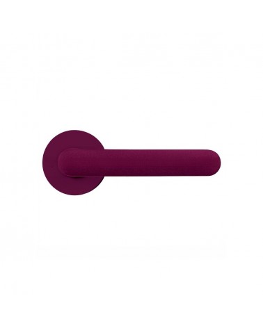 Puxador de porta na cor Violeta Bordô - Moon One Ronde - puxador design