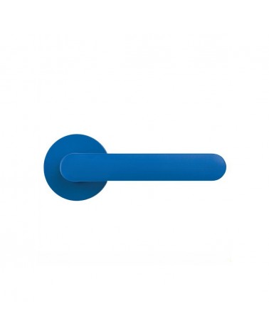 Puxador de porta na cor Azul Capri - Moon One Ronde - puxador design