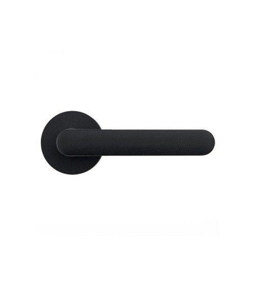 Puxador de porta na cor preta - Moon One Ronde - puxador design