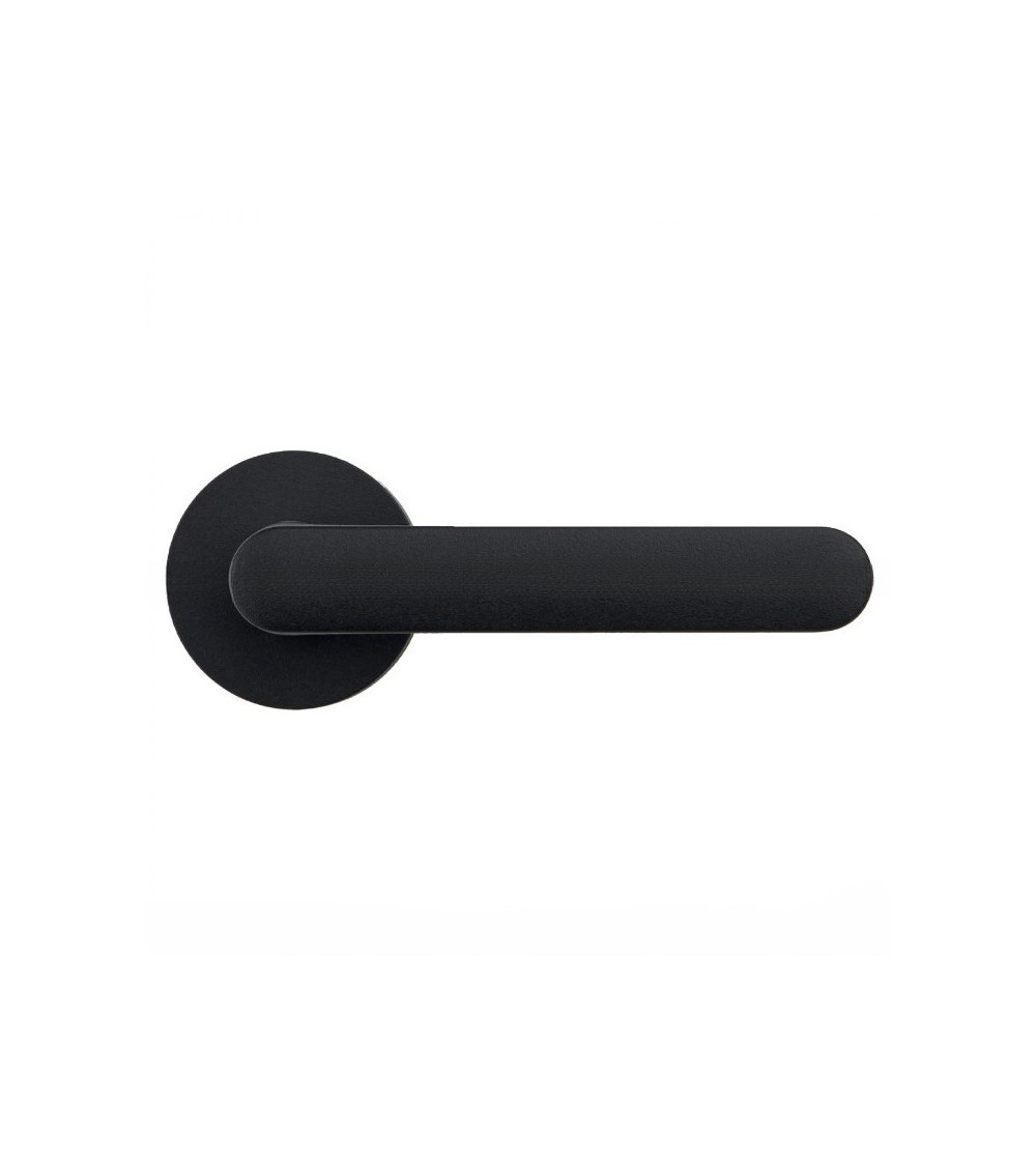Puxador de porta na cor preta - Moon One Ronde - puxador design