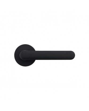 Puxador de porta na cor preta - Moon One Ronde - puxador design