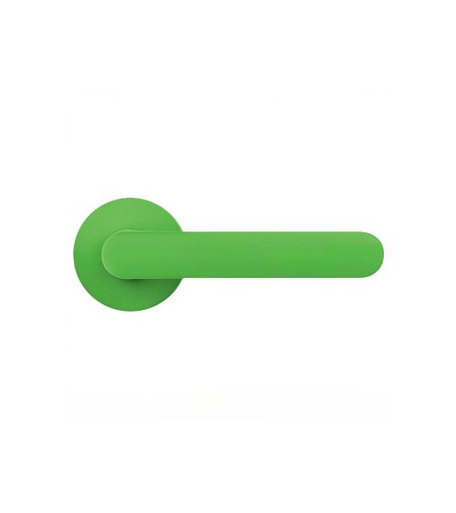 Puxador de porta de cor Verde Limão - Moon One Ronde - puxador design