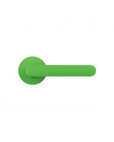 Puxador de porta de cor Verde Limão - Moon One Ronde - puxador design