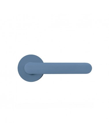Puxador de porta de cor Azul Oceano - Moon One Ronde - puxador design
