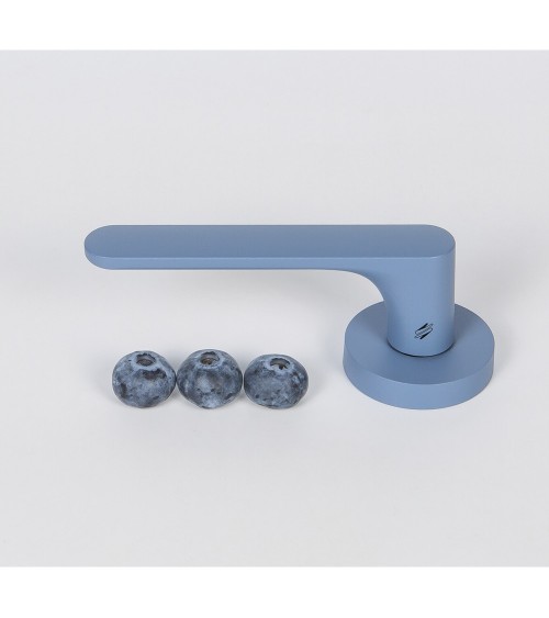 Puxador de porta de cor Azul Oceano - Moon One Ronde - puxador design