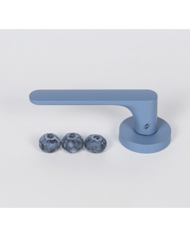 Puxador de porta de cor Azul Oceano - Moon One Ronde - puxador design