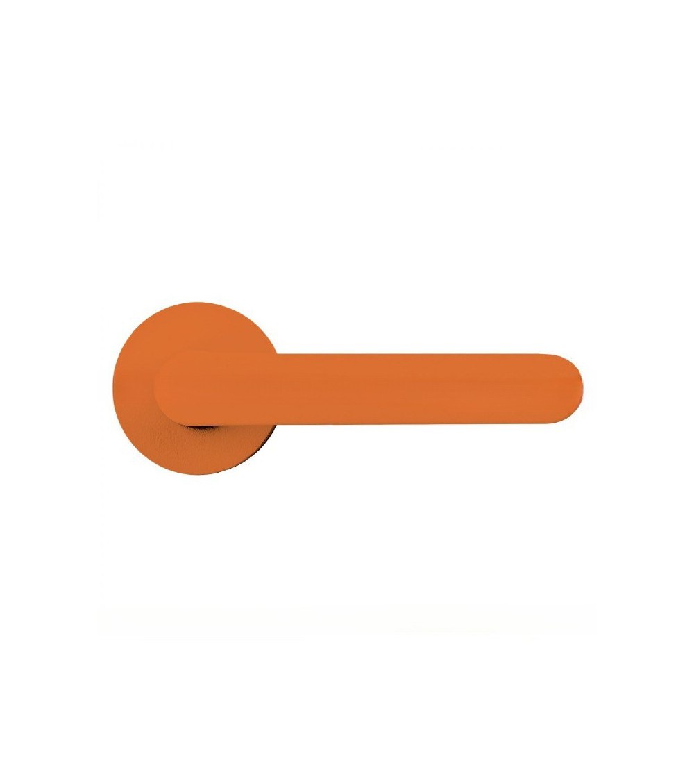 Puxador de porta de cor Laranja - Moon One Ronde - puxador design
