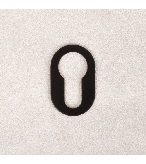 Roseta de porta VERUM slim, para chave de cilindro - puxador design