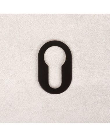 Roseta de porta VERUM slim, para chave de cilindro - puxador design