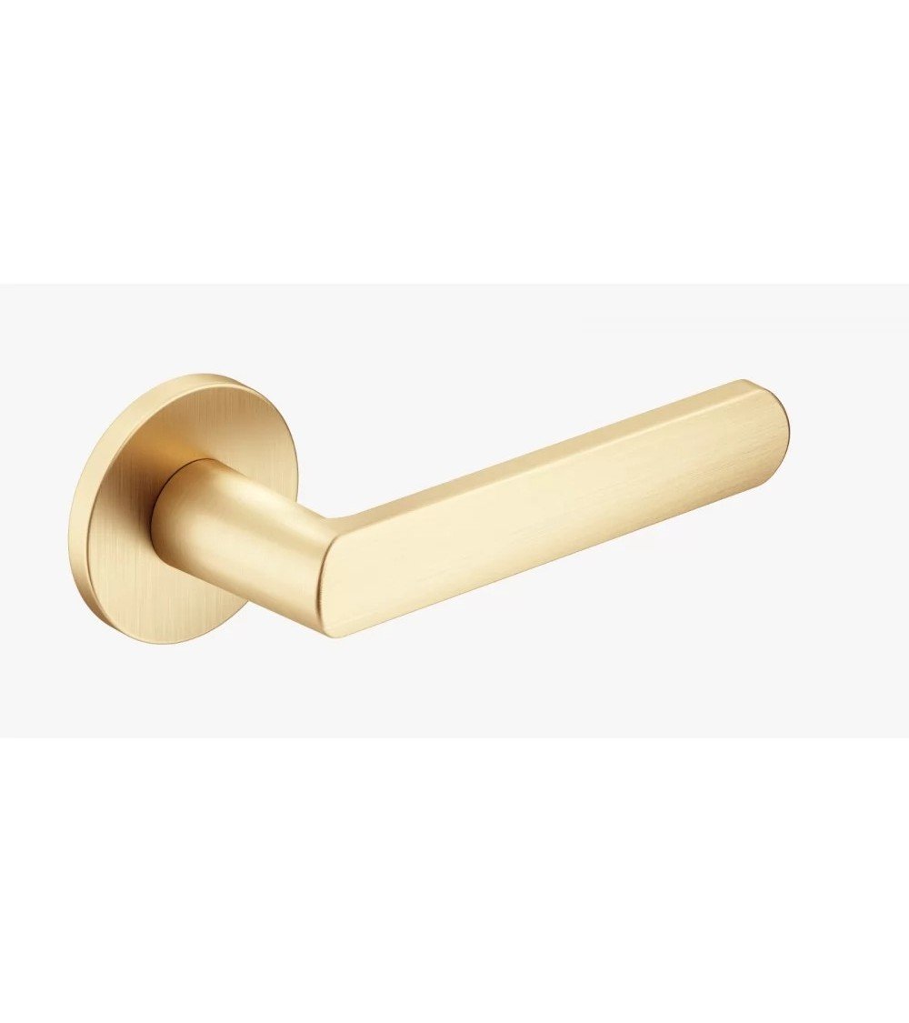 Puxador de porta CO ICONE redondo ouro mate - puxador design