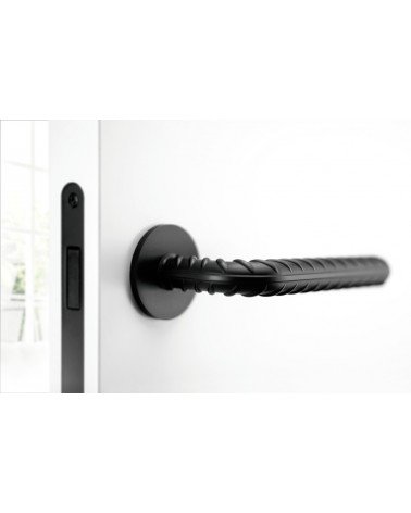 Puxador de porta futurista original Rocksor puxador design cor 2 vista lateral