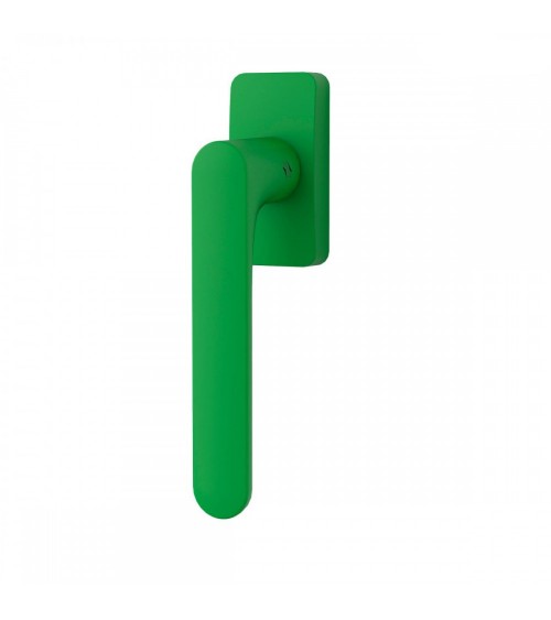 Puxador de janela cor Verde Limão - Moon One Quadrada - puxador design