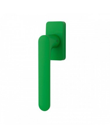 Puxador de janela cor Verde Limão - Moon One Quadrada - puxador design