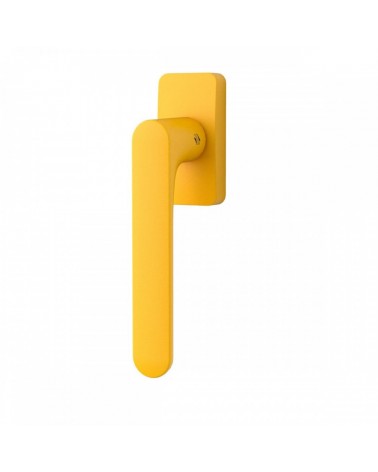 Puxador de janela cor Amarelo Limão - Moon One Quadrada - puxador design