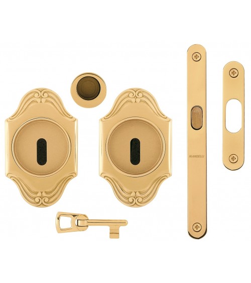 Maçaneta para porta deslizante chique MANDELLI 1028TC/S ferragem design