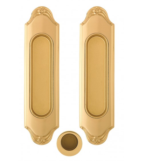 Puxador para porta de correr sóbrio MANDELLI 1028 ferragens design