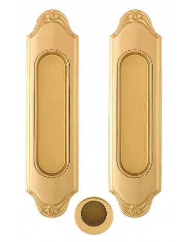 Puxador para porta de correr sóbrio MANDELLI 1028 ferragens design