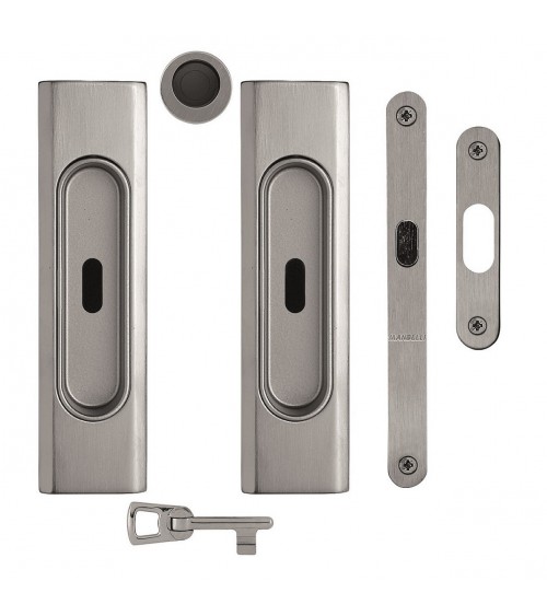 Maçaneta para porta deslizante moderna MANDELLI 1038C/S ferragem design