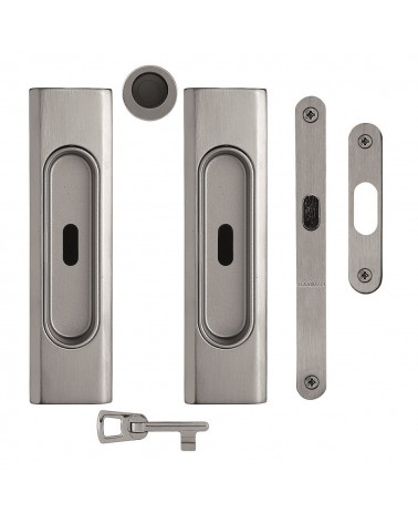 Maçaneta para porta deslizante moderna MANDELLI 1038C/S ferragem design