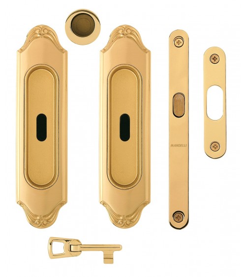 Puxador para porta de correr chique MANDELLI 1028C/S ferragens design