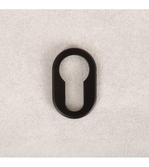 Roseta de porta VERUM standard, com fechadura de cilindro - puxador design