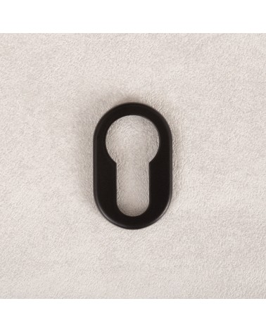 Roseta de porta VERUM standard, com fechadura de cilindro - puxador design