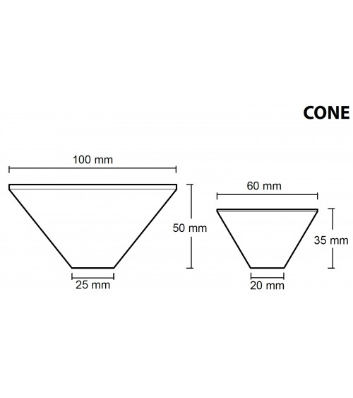 Botão de móvel em cimento - Urbi & Orbi Demenico Rocks Cone - puxador design