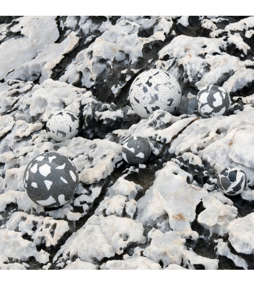 Botão de móvel em cimento - Urbi & Orbi Demenico Rocks Esfera - puxador design