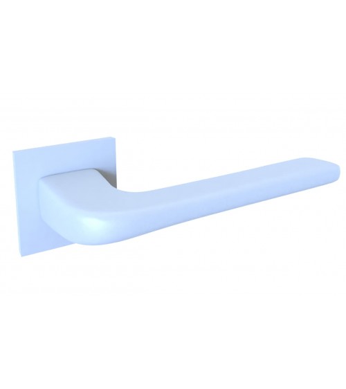 Puxador de porta branco Solo - design