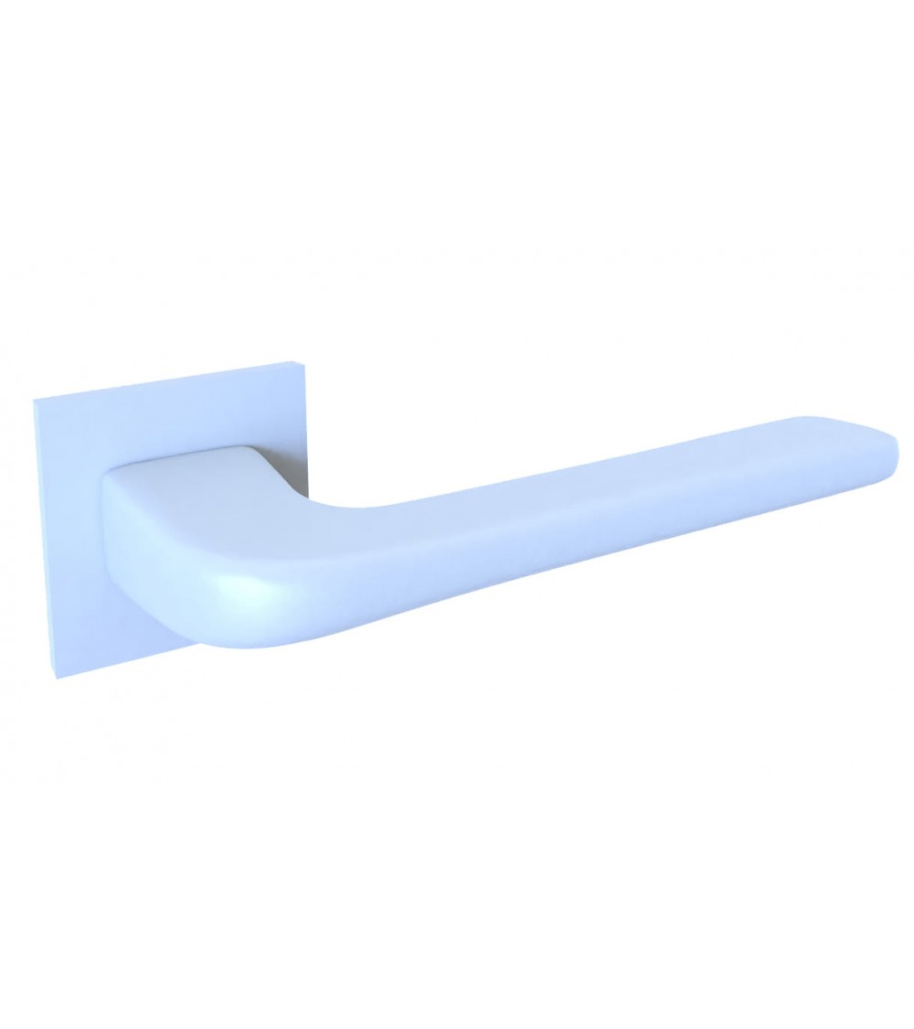 Puxador de porta branco Solo - design
