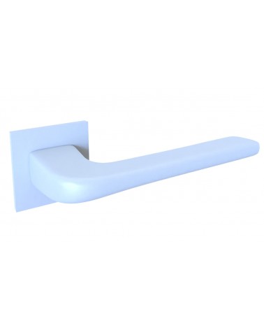 Puxador de porta branco Solo - design