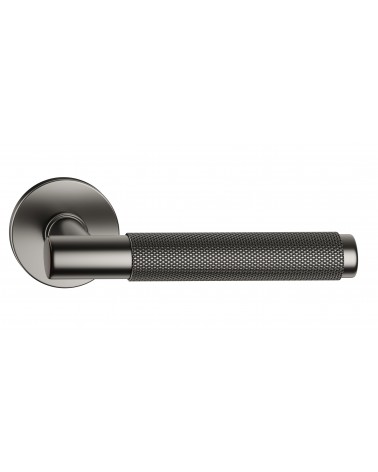 Puxador de porta grafite Time Slim design
