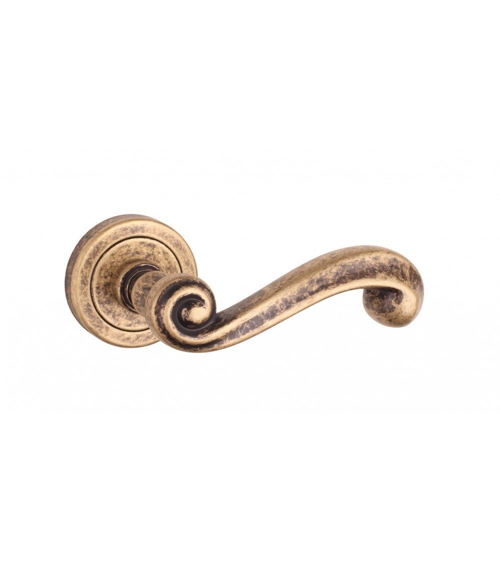 Puxador de porta ouro antigo TUPAI 738 puxador design