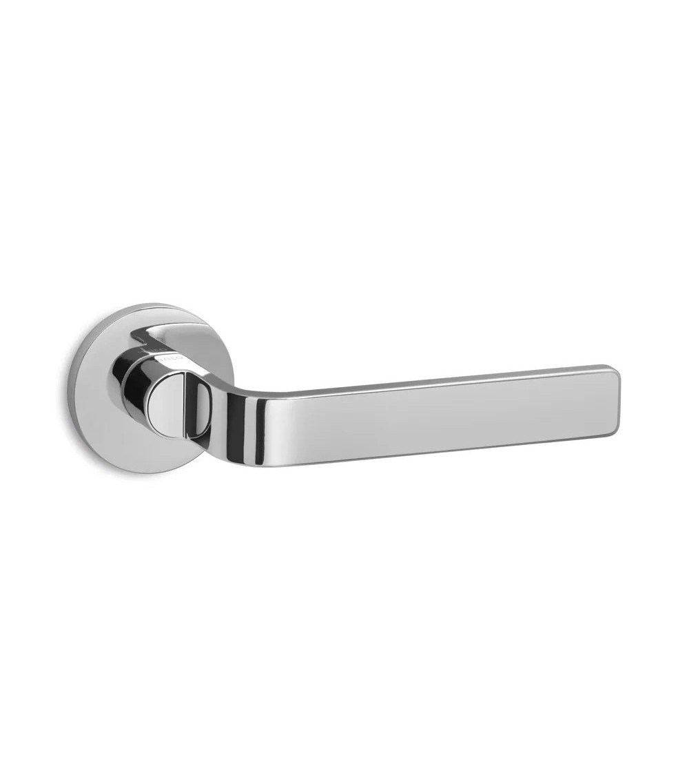 Puxador de porta cromado polido Ento Zai puxador design